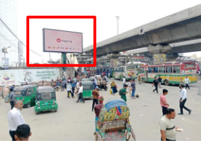 Dhaka traffic heatmap 2025 showing Gulshan-Airport Road congestion zones for OOH targeting